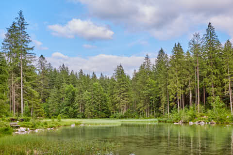 Gemeinde Ramsau Landkreis Berchtesgadener_Land Hintersee (Dirschl Johann) Deutschland BGL